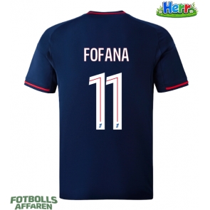 Olympique Lyonnais Malick Fofana #11 Bortatröja 2025-26 Kortärmad